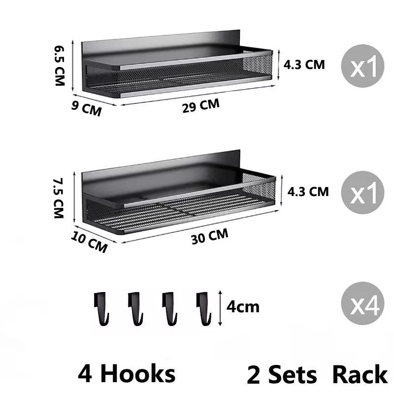 Magnetic Fridge Shelf Organizer