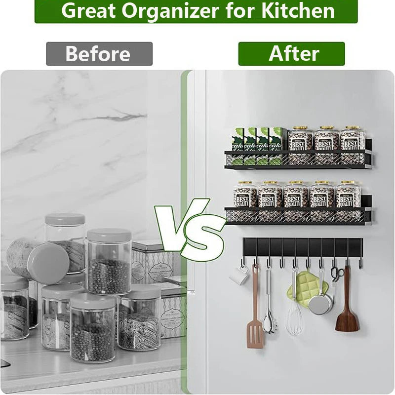 Magnetic Fridge Shelf Organizer